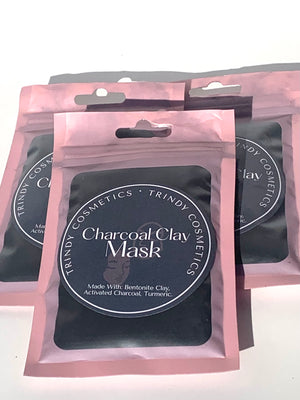 Charcoal clay mask (Sample packet)